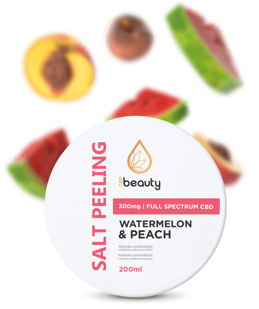 SALT PEELING - watermelon & peach