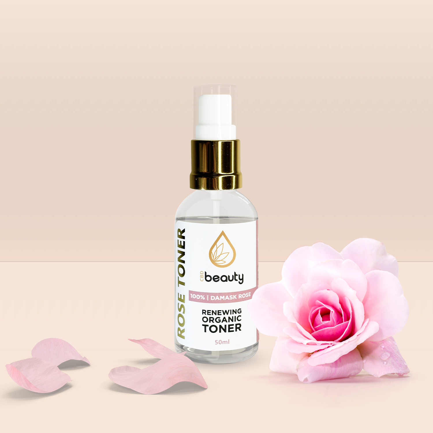 ROSE TONER - organic floral water