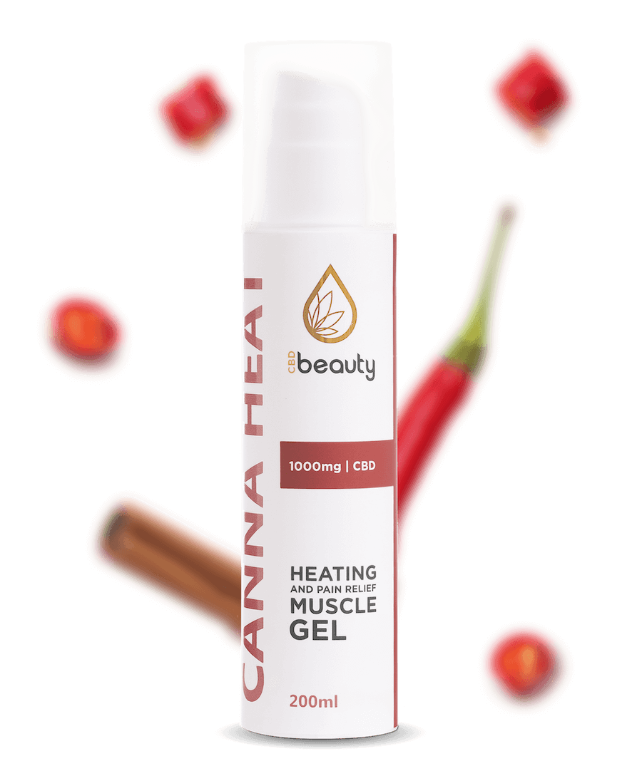 CANNA HEAT - hřejivý masážní gel